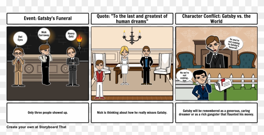 The Great Gatsby Chapter 9 - Great Gatsby Chapter 9 Comic Clipart