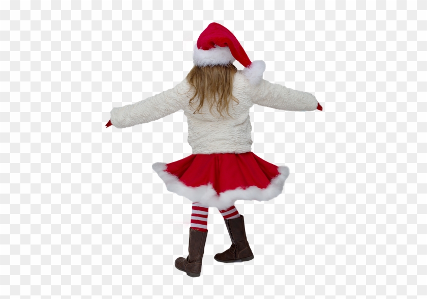 Christmas Child Girl Little Girl Holiday Xmas - Costume Hat Clipart