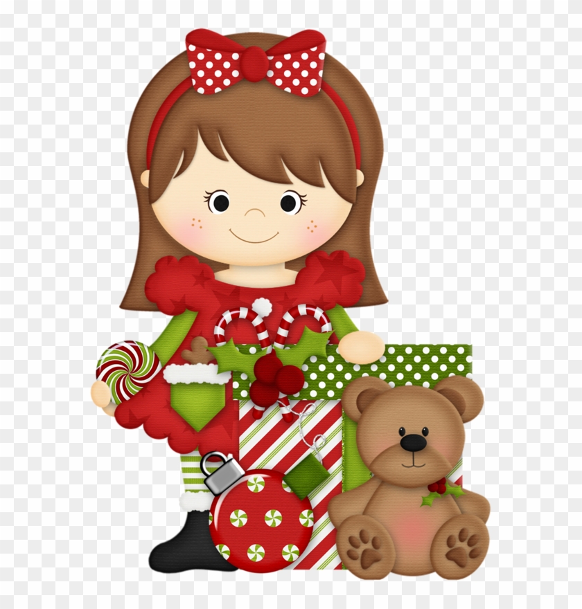 Peppermint Pattieschristmas Clipartchristmas - Menina Natal Png Transparent Png