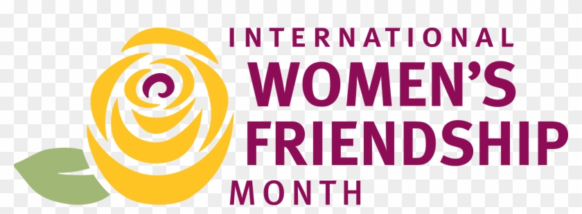 International Women's Friendship Month - Circle Clipart #4853930
