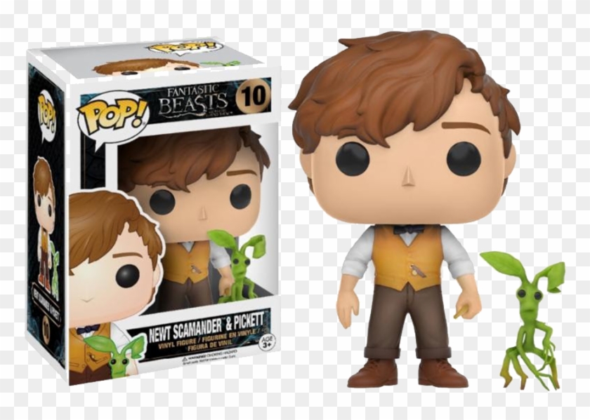 Newt Scamander Pop Figure Clipart