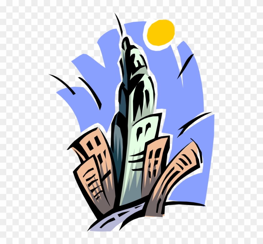Vector Illustration Of Urban Metropolitan City Skyline - City States Clipart - Png Download #4854339