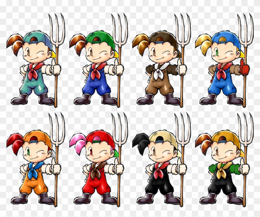 Lizuka's Alternate Color Mock-ups - Cartoon Clipart #4854370