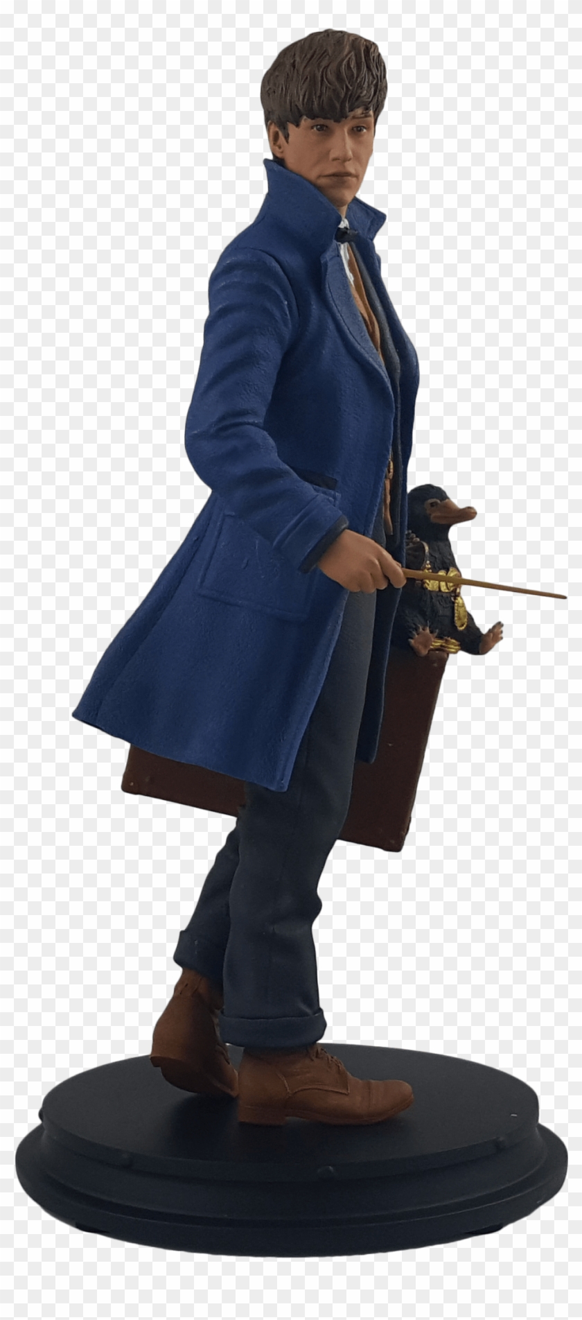 Newt Scamander Statue Clipart #4854399