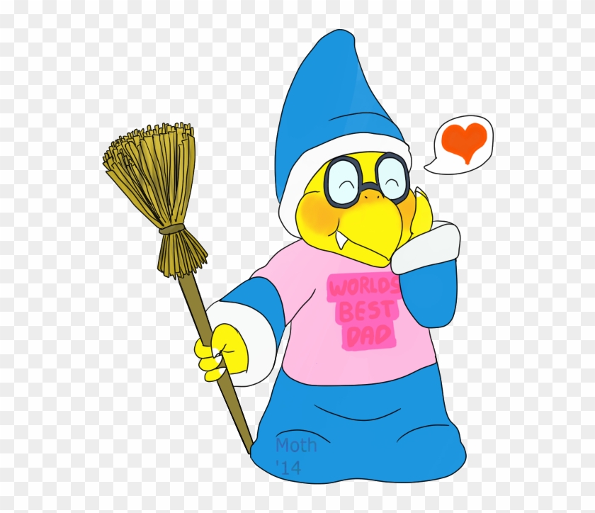 Worlds Best Dad By Fatmoth - Cartoon Clipart #4854786