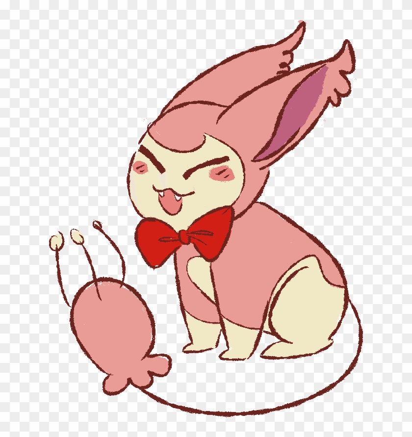 That Skitty Is Wearing Socks - Cartoon Clipart