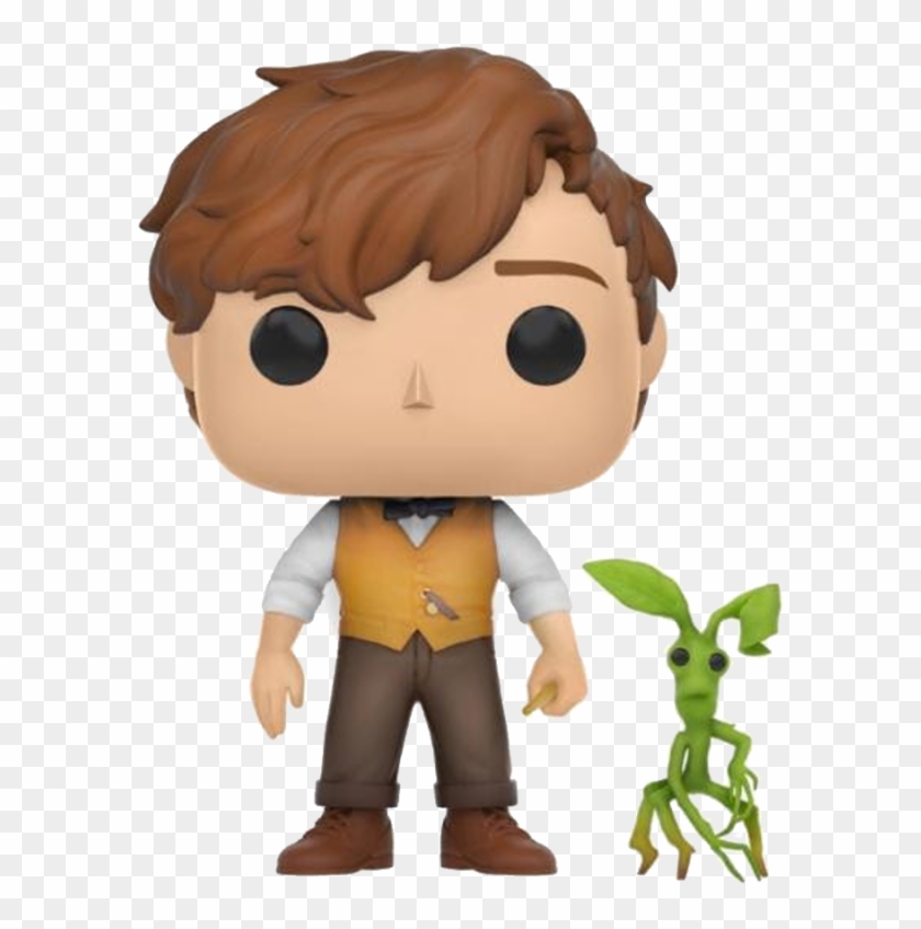 Funko Pop Fantastic Beasts - Pop Funko Newt Scamander Clipart #4855040