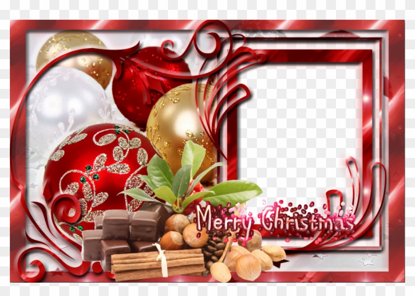 Download Transparent Christmas Frames Clipart Borders - Transparent Christmas Borders And Frames Png #4855067