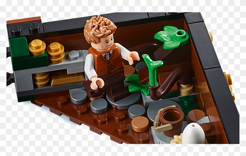 Newt´s Case Of Magical Creatures - Lego Fantastic Beasts Clipart #4855106