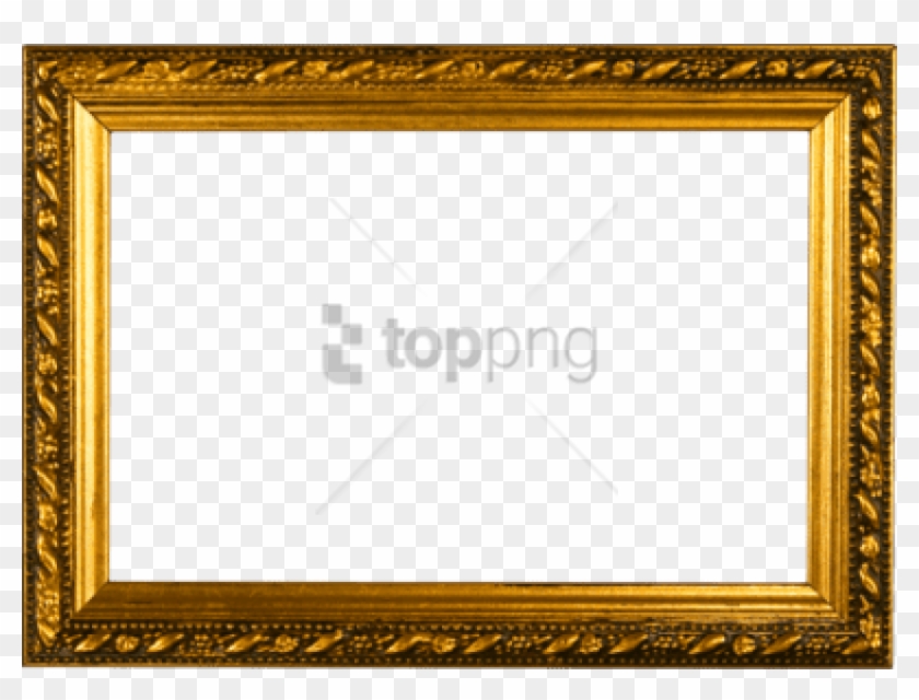 Free Png Gold Vector Border Png Png Image With Transparent - Gold Picture Frame Psd Clipart