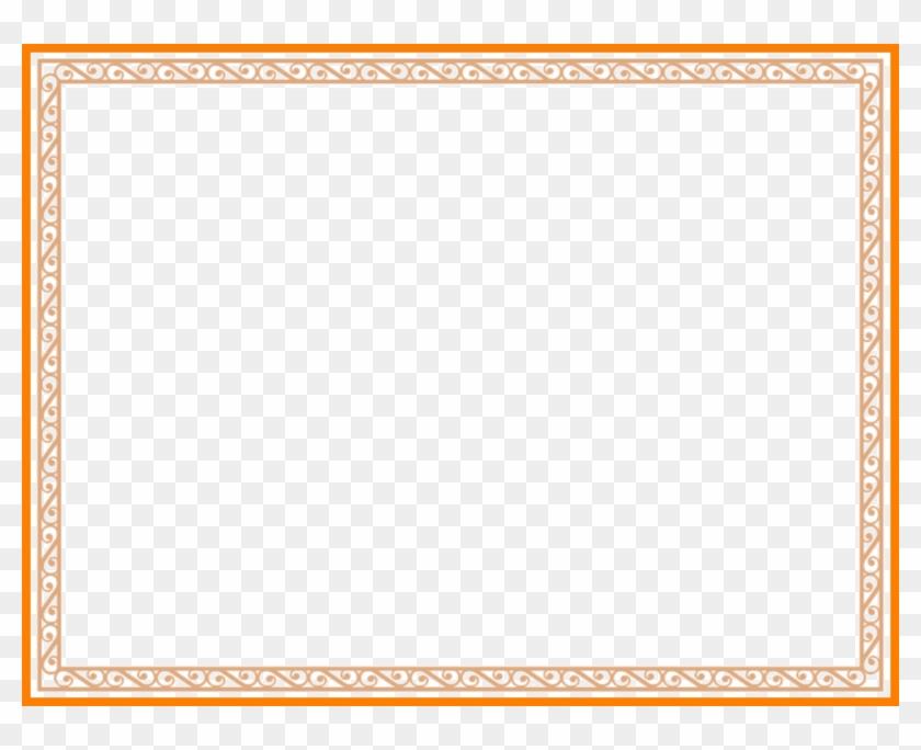Border Png Free Download - Border For Certificate Hd Png Clipart #4855392