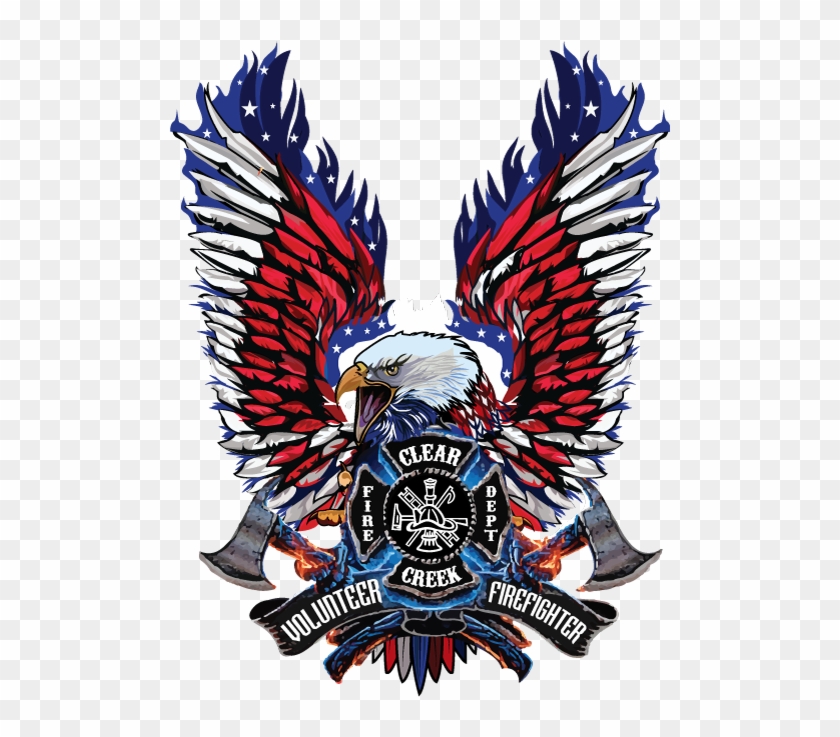 Clear Creek Volunteer Fire Department - Emblem Clipart #4855543