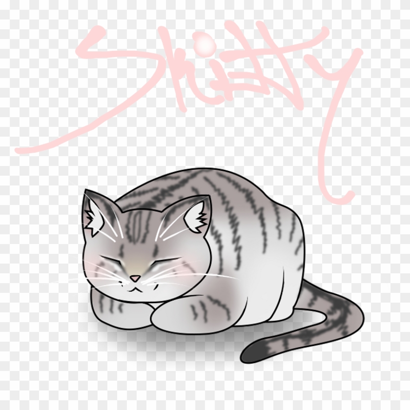 Skittyloaf - Domestic Short-haired Cat Clipart