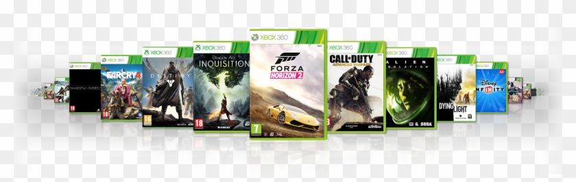 Upload Games To Xbox 360 - Xbox 360 Games Png Clipart #4855887