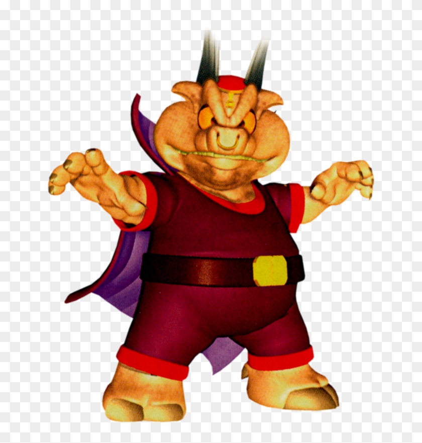 I'm The Final Boss In Diddy Kong Racing" - Cartoon Clipart #4856188