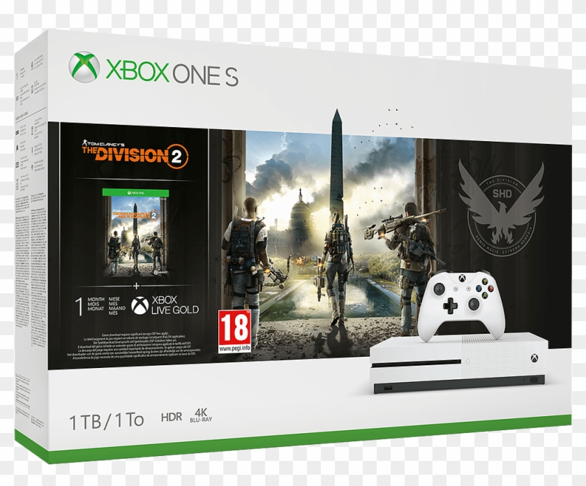 Xbox One S Division 2 Bundle Clipart #4856233