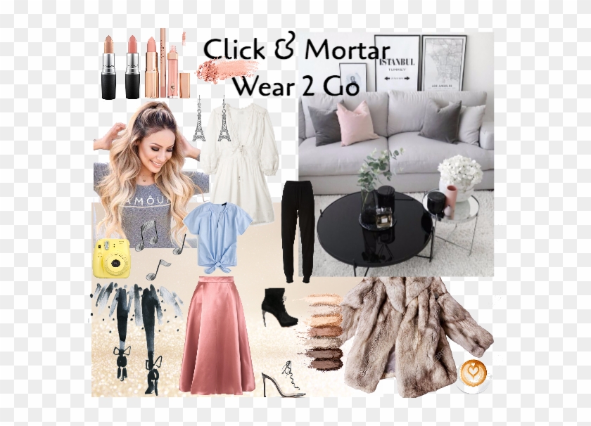 On The Go - Girl Clipart #4856407