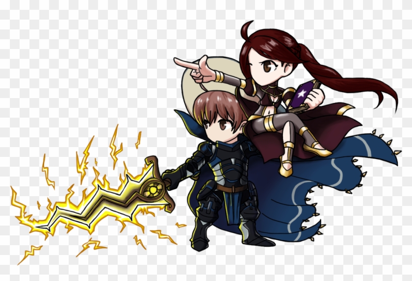 Fire Emblem Awakening Fire Emblem - Fire Emblem Ricken X Robin Clipart #4856617