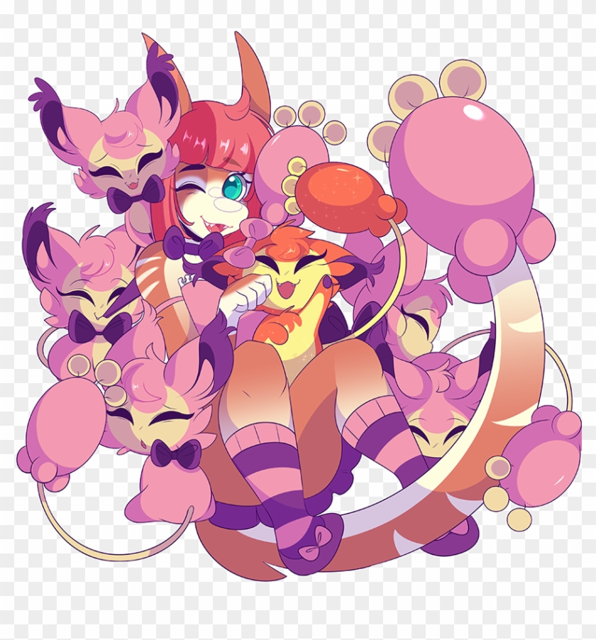 Feeling A Bit Skitty - Cartoon Clipart