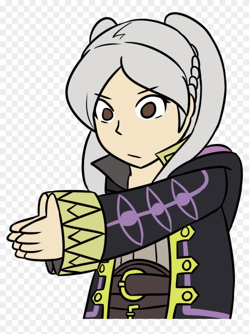 Lectorn On Twitter - Cute Female Robin Fire Emblem Clipart #4856757