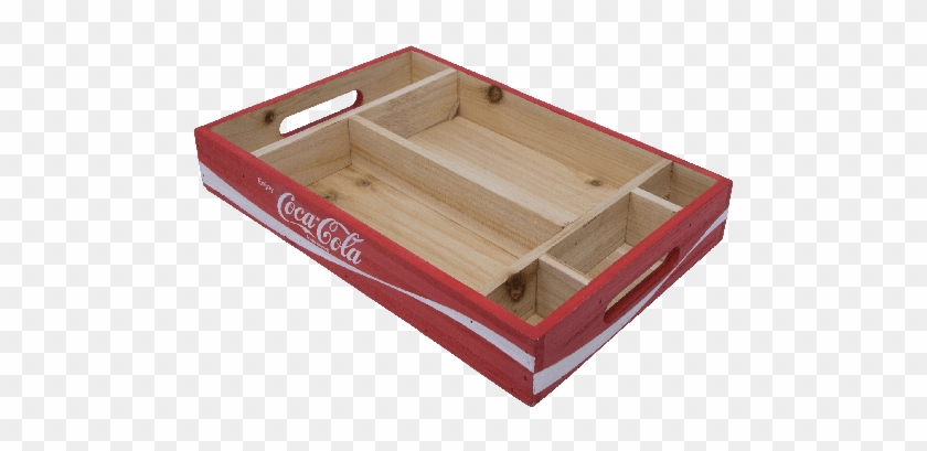 Coca-cola Crate Divided Tray - Plywood Clipart #4857871