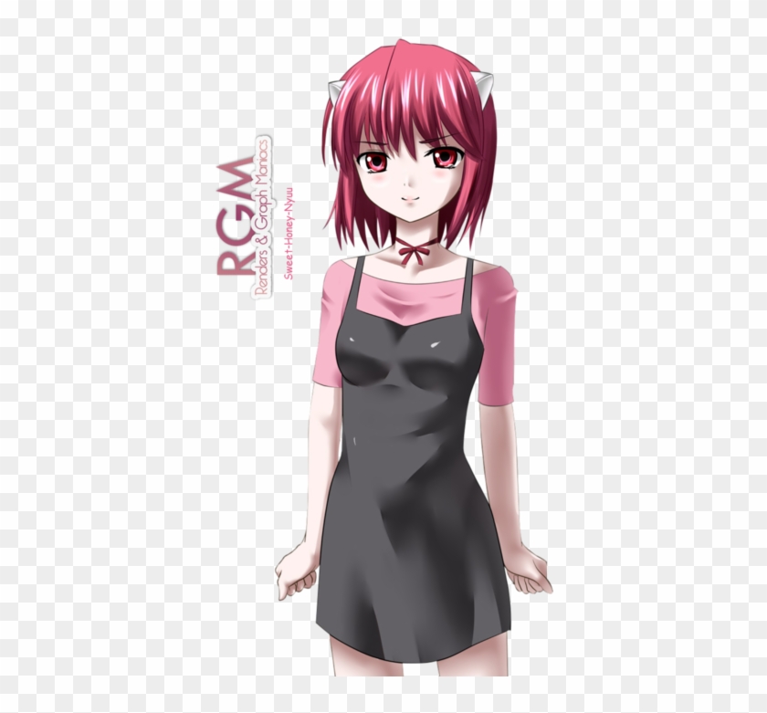 Elfen Lied Lucy Render Clipart