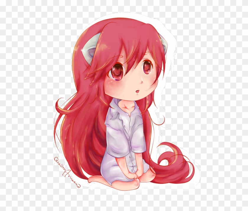 Elfen Lied - Lucy Elfen Lied Transparent Clipart