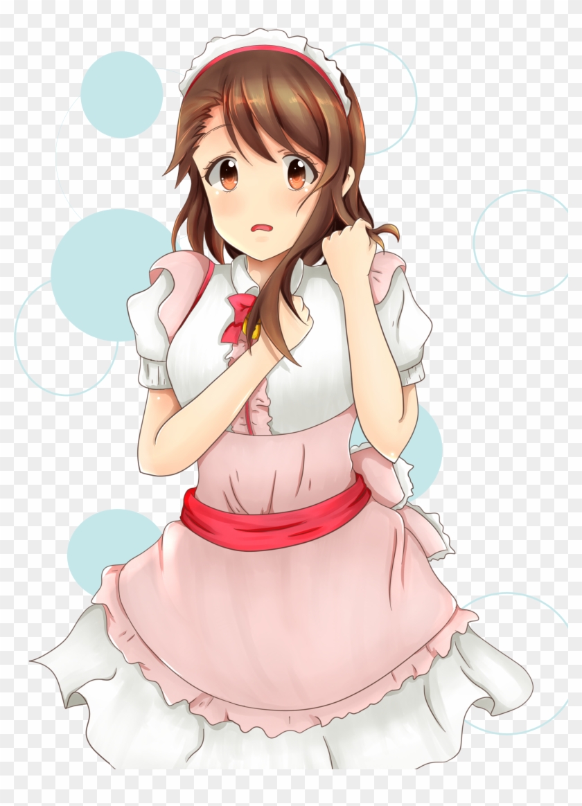 Cafe Maid Kosaki - Cartoon Clipart