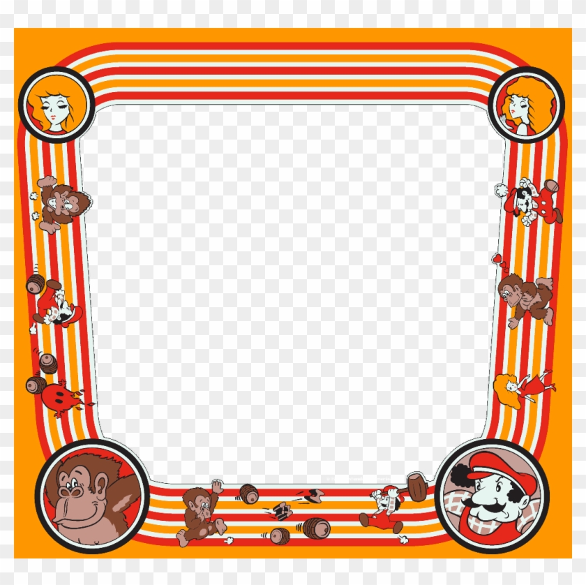 Donkey Kong Arcade Logo - Donkey Kong Bezel Clipart