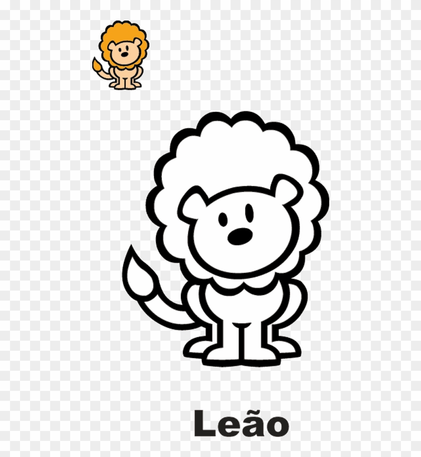 Colorir Desenho Leão - Santa Claus Stamps 2018 Clipart #4859271