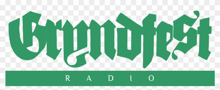 Gryndfest Radio - Calligraphy Clipart #4859294