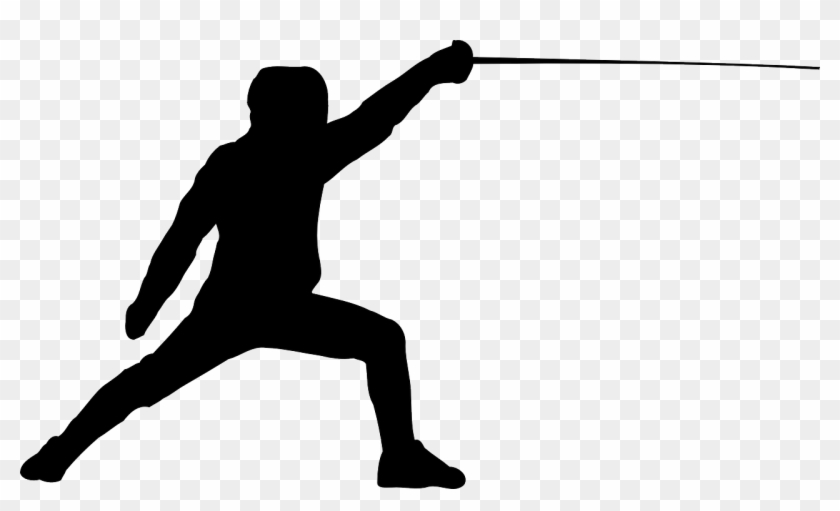 Fencing Foil Fencing Swordsman Png Image Fencing Clipart Transparent