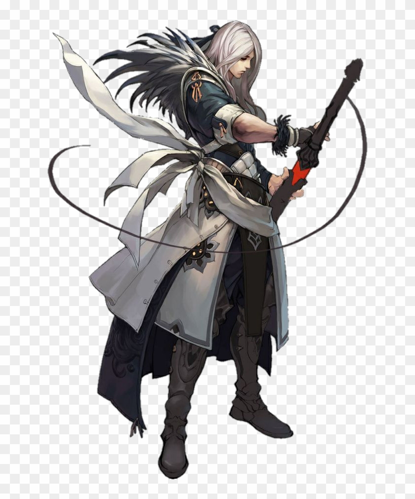 Anime Light Swordsman - Anime Male Swordsman Clipart