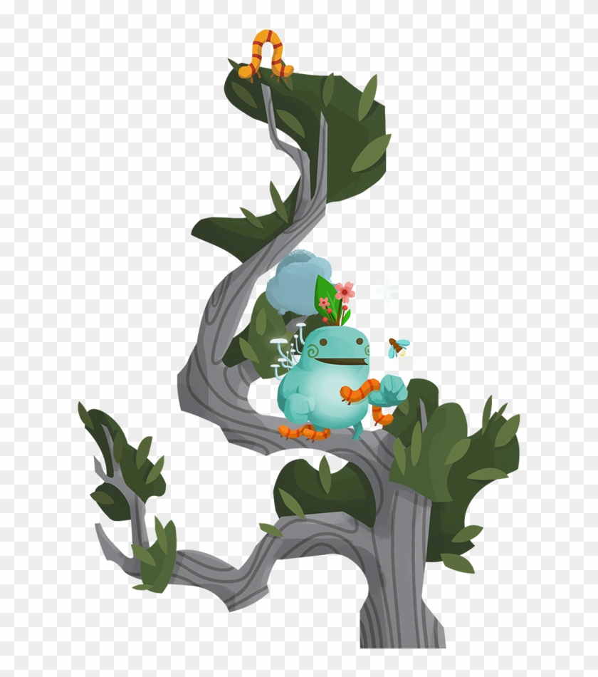 Kodama Is An Intreeguing Game For The Whole Family - Cartoon Clipart