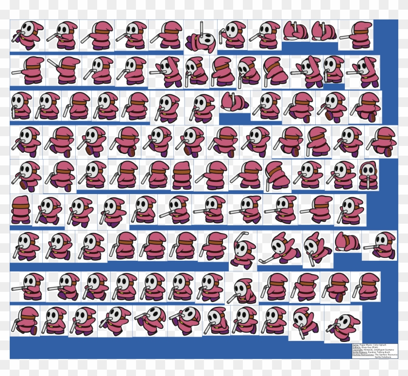 Click For Full Sized Image Slurp Guy - Paper Mario Color Splash Slurp Guy Clipart