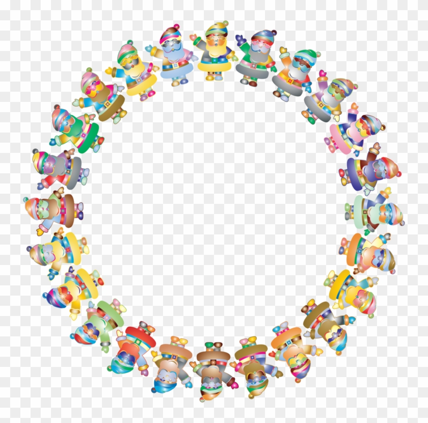 Small White Pebble Circles Land Art Drawing - Kalyan Jewellers Silver Anklets Clipart #4860442