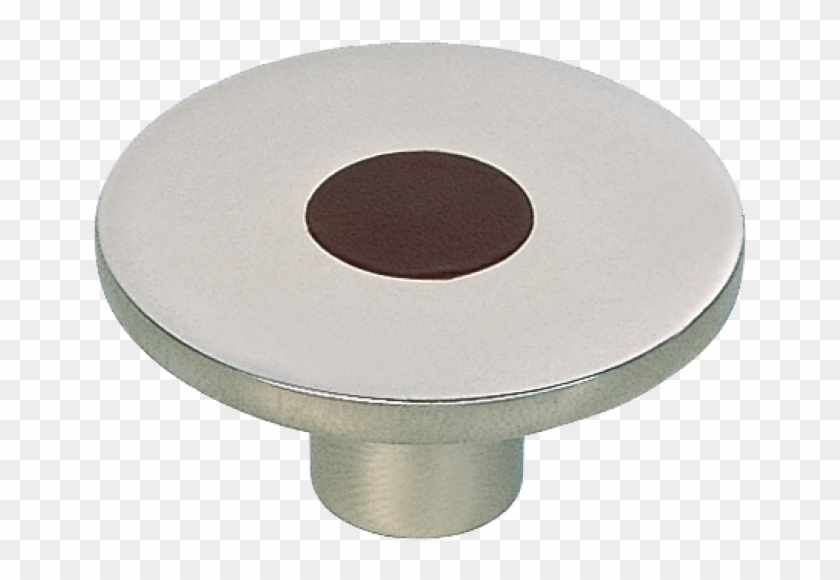 Turnstyle Designs Leather Small Circle Pull - Coffee Table Clipart