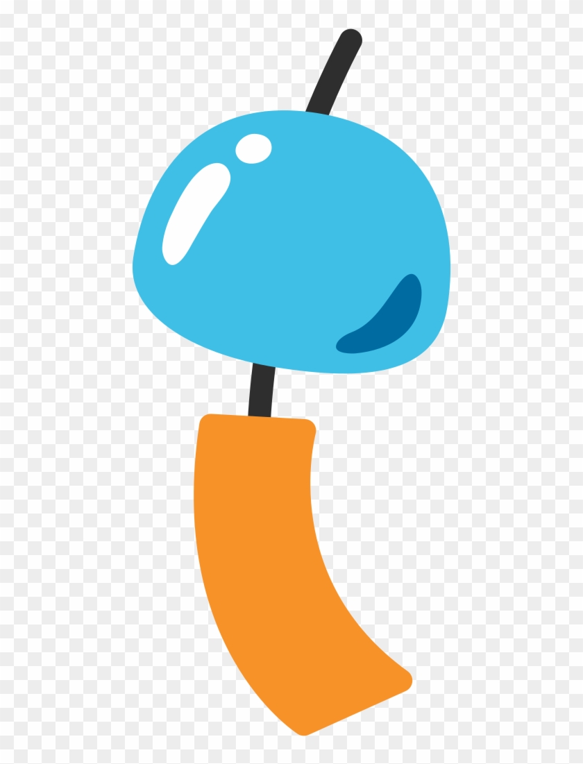File - Emoji U1f390 - Svg - 風鈴 卡通 Clipart