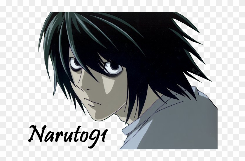 6753 Render L - L Death Note Clipart #4860789