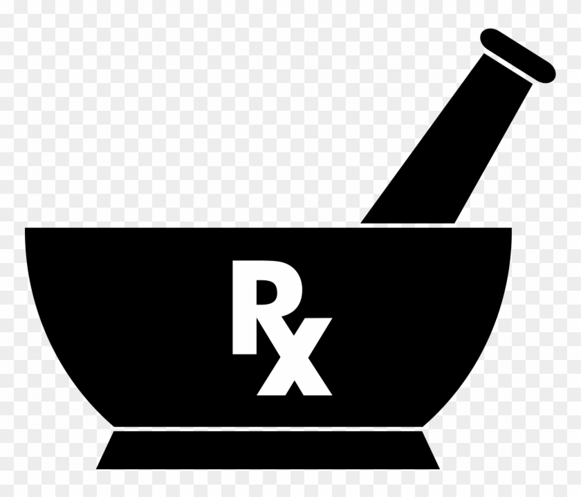 Rx-symbol - Pharmacy Logo Rx Clipart #4860827