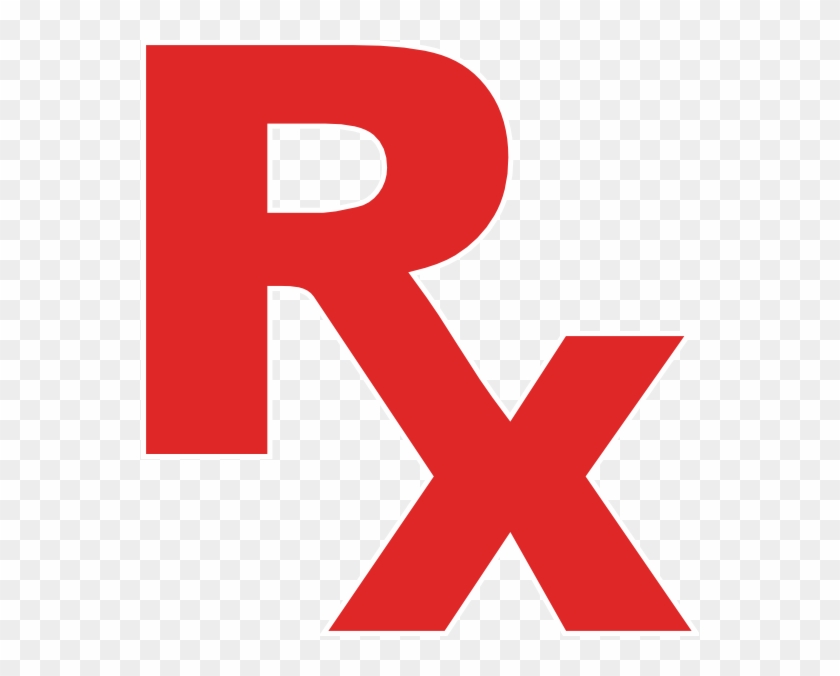Rx Png - Rx Logo In Red Clipart #4860881