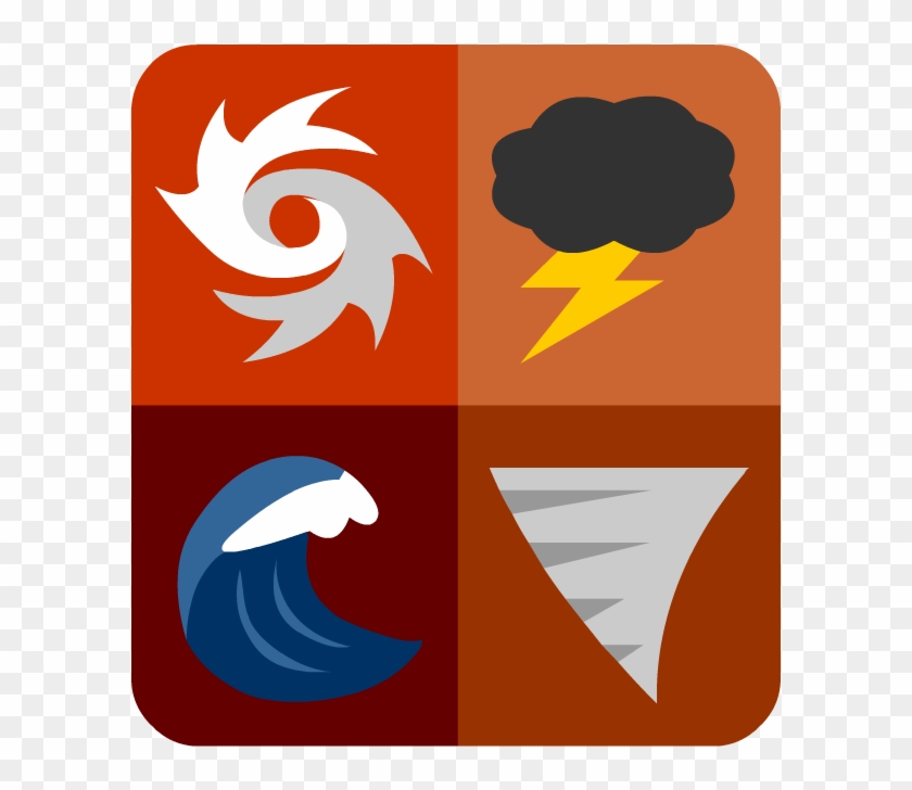 Earthquake Game - Natural Disaster Disaster Symbol Clipart #4861332