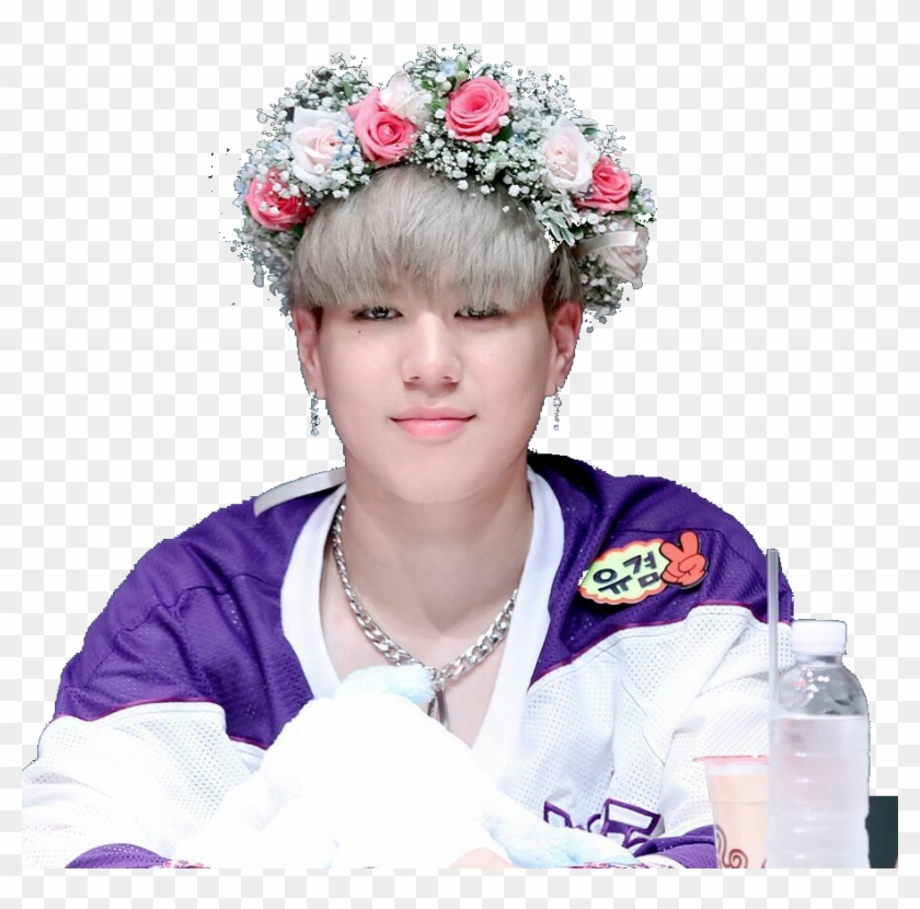 Gyomie💕😉😎, Yugyeom Kpop Gyomie Got7 Igot7 Igot7edits - Yugyeom Flower Crown Clipart #4861469