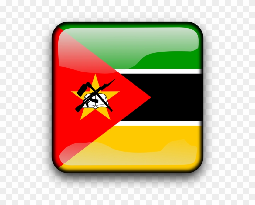 Flag Of Mozambique National Flag Mozambican Metical - Mozambique Flag Clipart #4861569