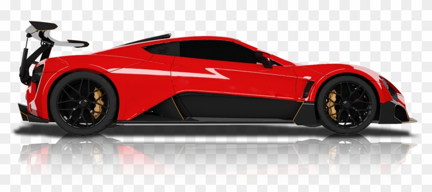 Vector Supercar Rare - Zenvo St Clipart