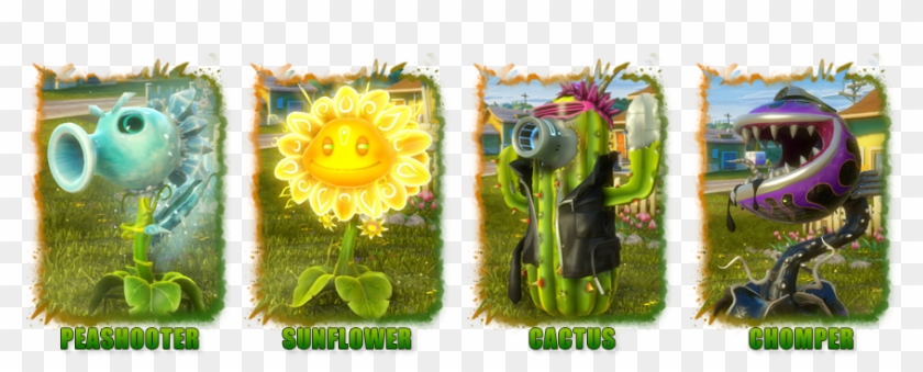 The Peashooter Is An Assault Attack Class With A Sprint - Plants Vs Zombies Garden Warfare Peashooter Abilities Clipart #4861765