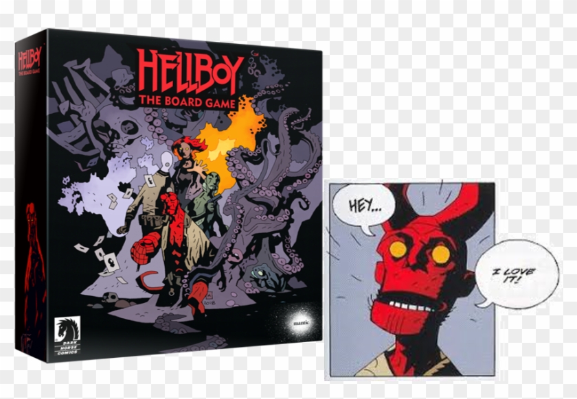 Two Year Old Hellboy's On Board, Are You The Hellboy - Hellboy The Board Game Clipart