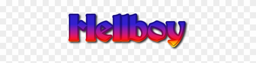 Hellboy Logo Big - Graphic Design Clipart #4862074