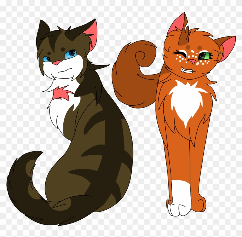 Lady Rosa 🌿❤ 🍇 On Twitter - Warrior Cats Squirrelflight And Hawkfrost Clipart #4862131