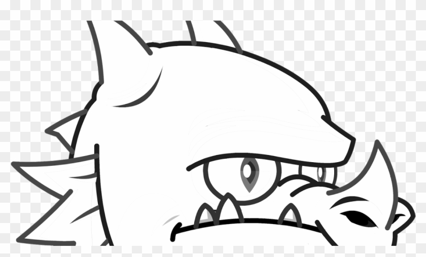 Colorear Planta Dragon Lanzafuego Plantas Vs Zombies - Plants Vs Zombies 2 Drawing Clipart